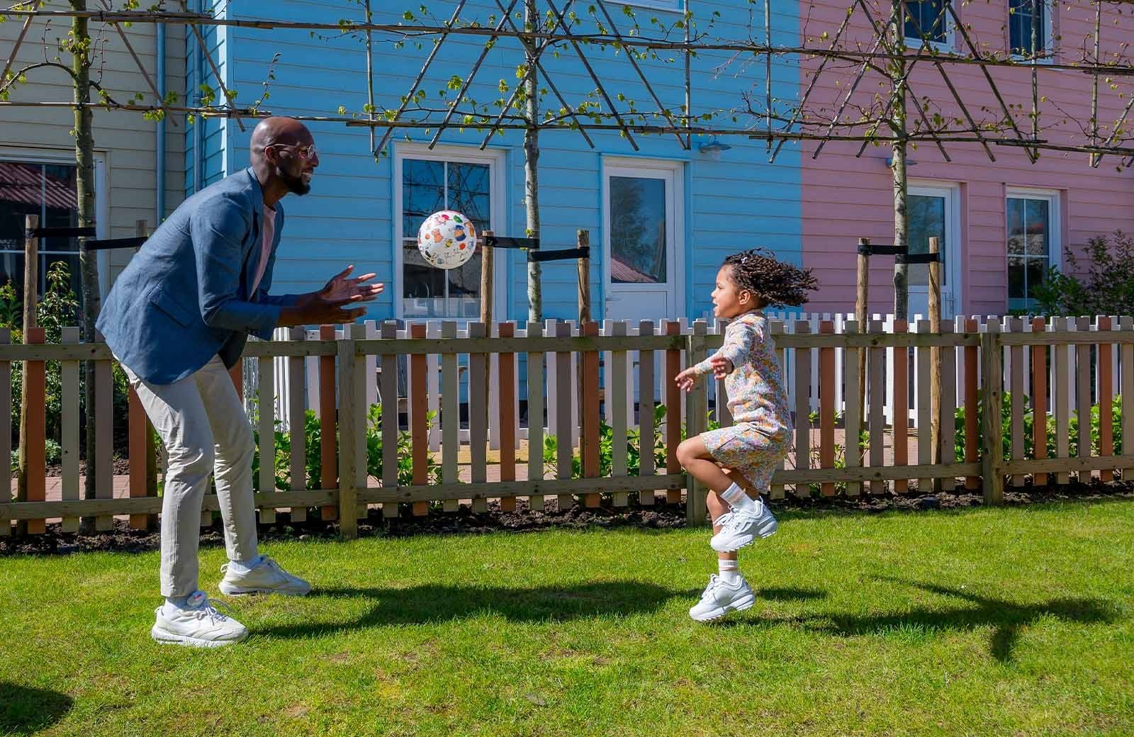 Buitenspelen bij Familie Resort Molenwaard