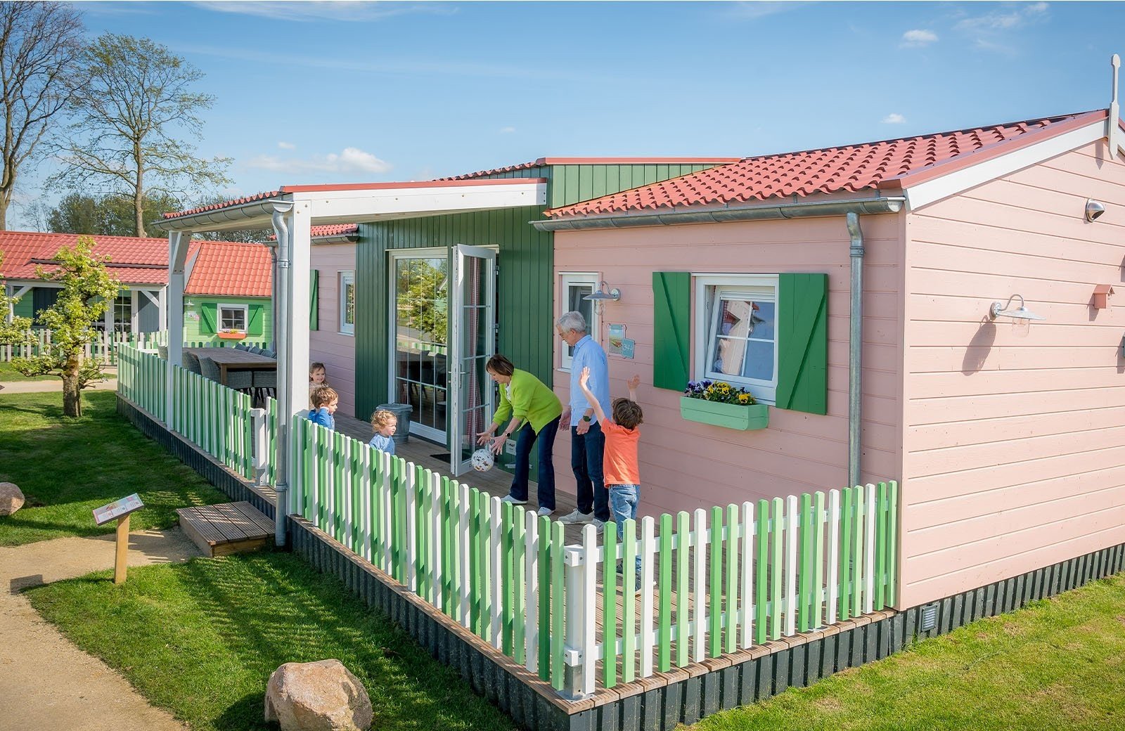 8 persoons Fien en Teun boerderij bij Familie Resort Molenwaard