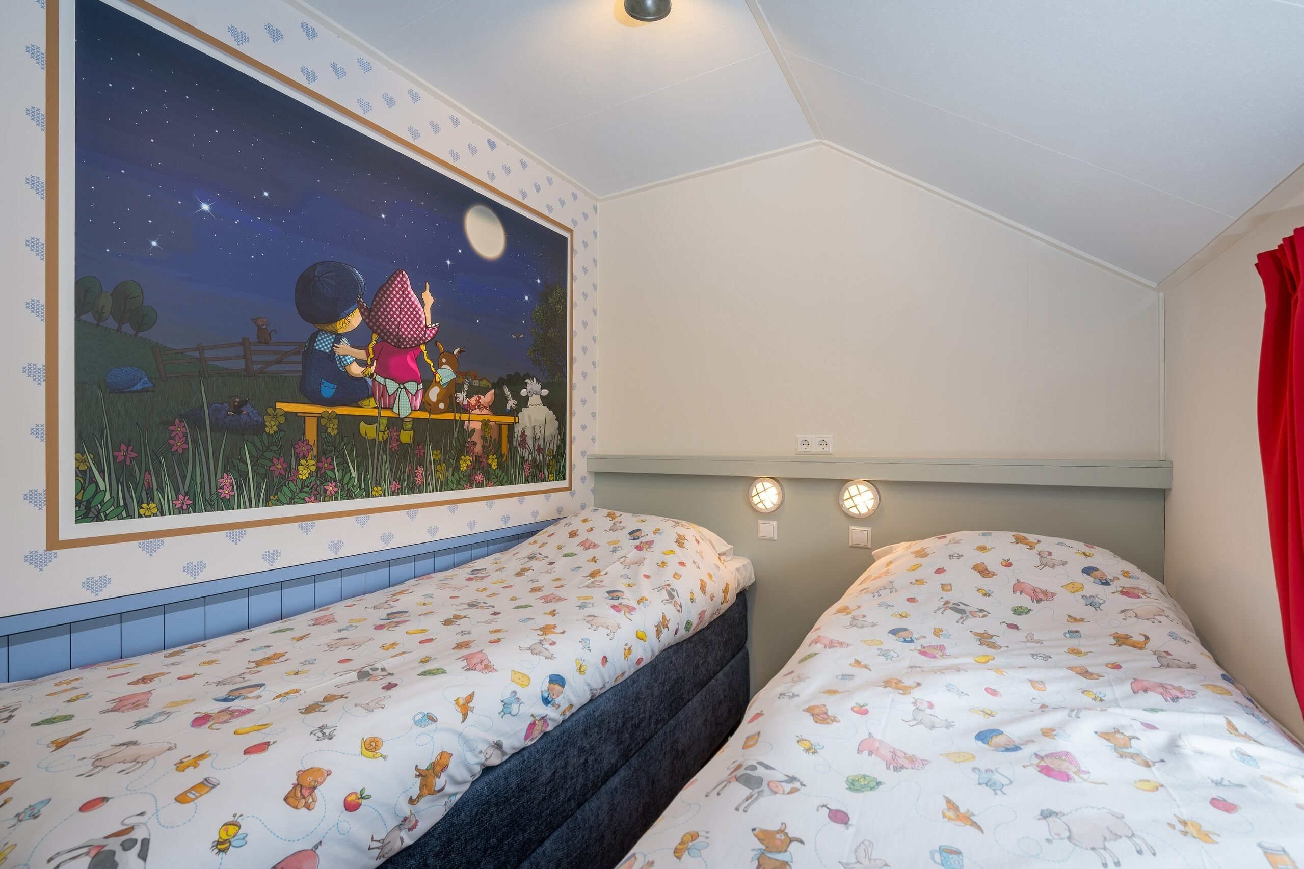 Accommodatie slaapkamer Familie Resort Molenwaard