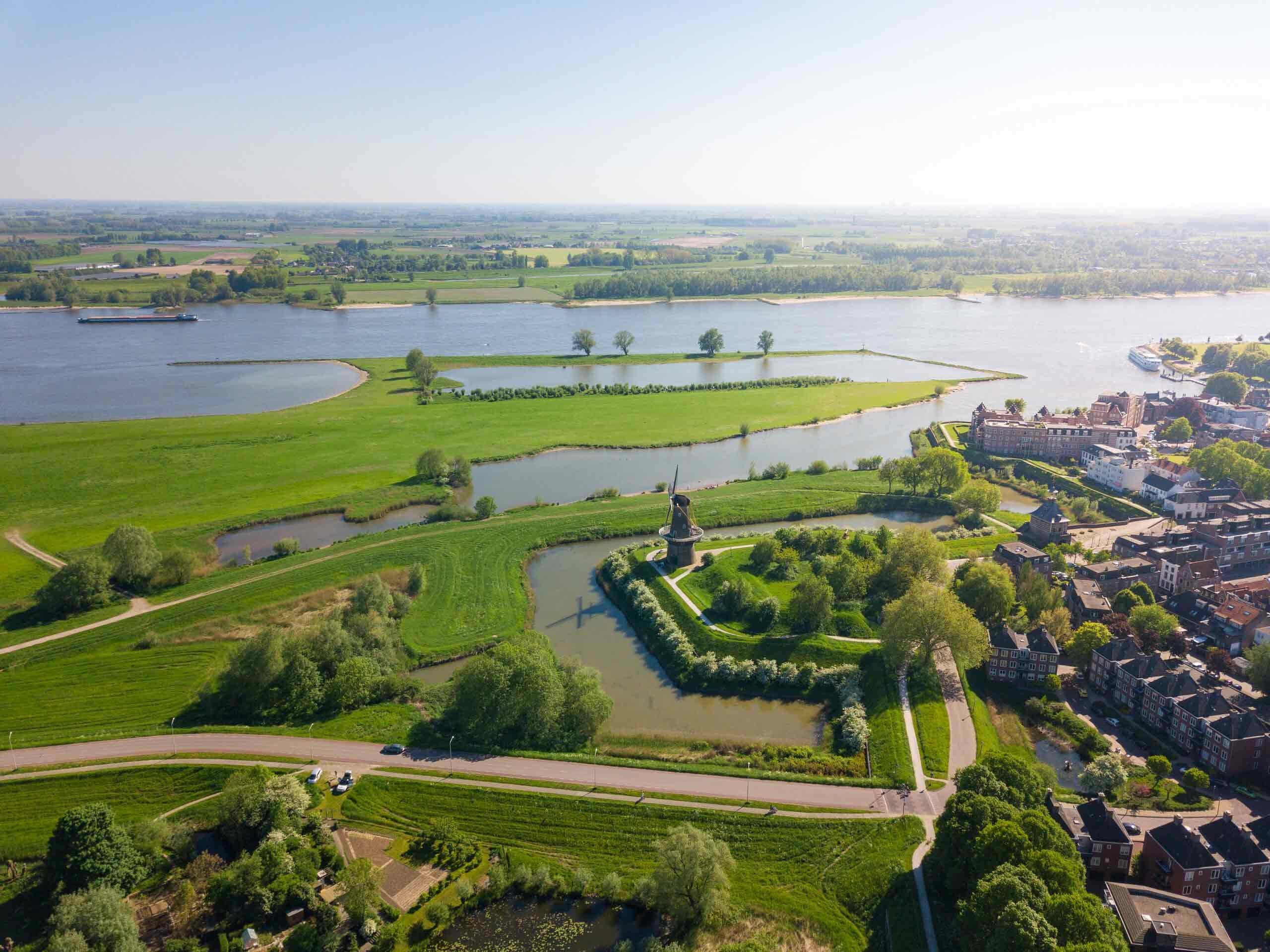 Gorinchem van bovenaf