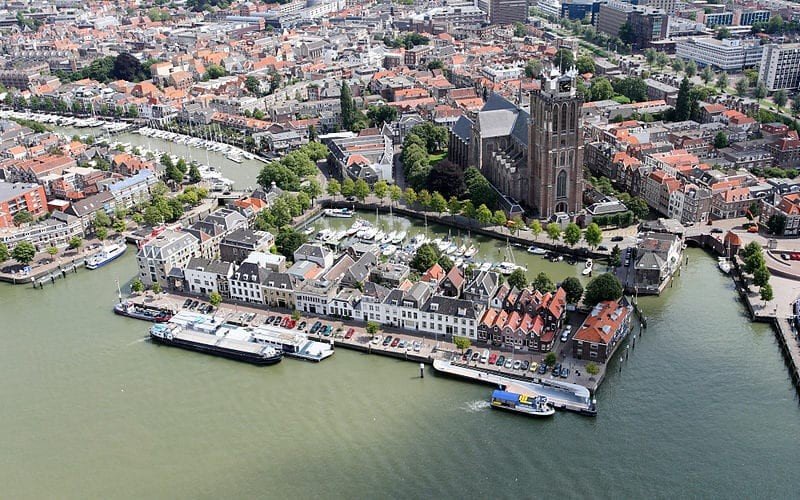 Luchtfoto dordrecht