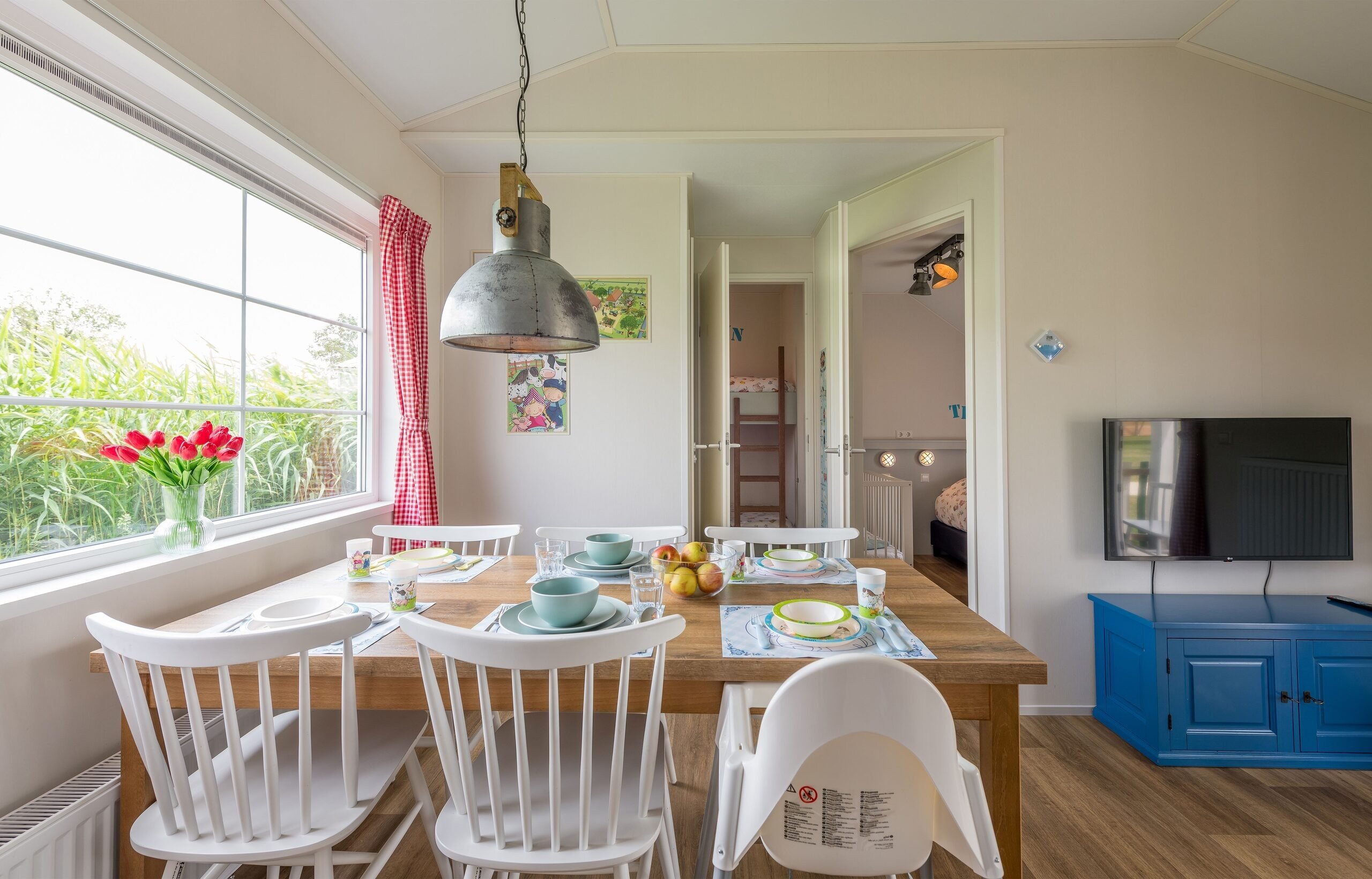 Leefruimte accommodatie familie resort molenwaard